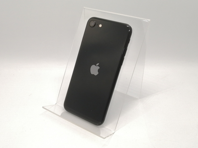 【中古】Apple SoftBank 【SIMロック解除済み】 iPhone SE（第2世代） 64GB ブラック MHGP3J/A（後期型番）【高崎モントレー】保証期間１ヶ月【ランクC】