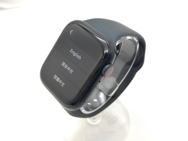 【中古】Apple Apple Watch Series9 45mm Cellular ミッドナイトアルミニウムケース/ミッドナイトスポーツバンド(S/M) MRMC3J/A【高崎モントレー】保証期間１ヶ月【ランクC】_1