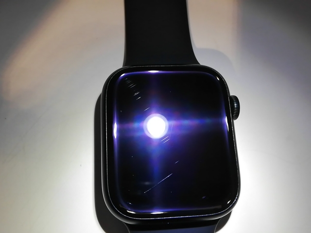 【中古】Apple Apple Watch Series9 45mm Cellular ミッドナイトアルミニウムケース/ミッドナイトスポーツバンド(S/M) MRMC3J/A【高崎モントレー】保証期間１ヶ月【ランクC】_6