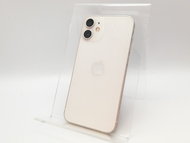 【中古】【赤ロム保証あり】Apple au 【SIMロック解除済み】 iPhone 12 mini 64GB ホワイト MGA63J/A【高崎モントレー】保証期間１ヶ月【