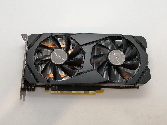 【中古】玄人志向 GG-GTX1660-E6GB/DF GTX1660/6GB(GDDR5)/PCI-E【高崎モントレー】保証期間１週間