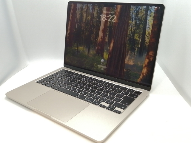 中古】Apple MacBook Air 13インチ M2(CPU:8C/GPU:8C) 16GB/256GB