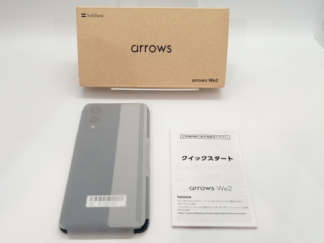【未使用】FCNT SoftBank 【SIMフリー】 arrows We2 ネイビーグリーン 4GB 64GB A402FC【OSU301】保証期間３ヶ月_2