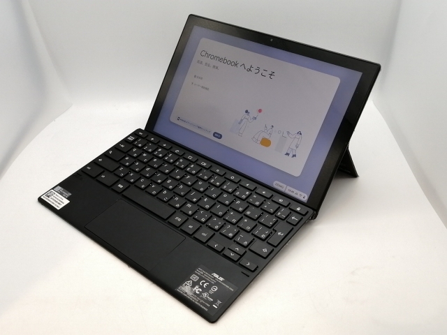 【中古】ASUS Chromebook Detachable CM3 CM3000DVA-HT0010 ミネラルグレー【MT MT8183 4G 64G(Flash) WiFi 10LCD(1920x1200)】【高崎モントレー】保証期間１ヶ月【ランクB】