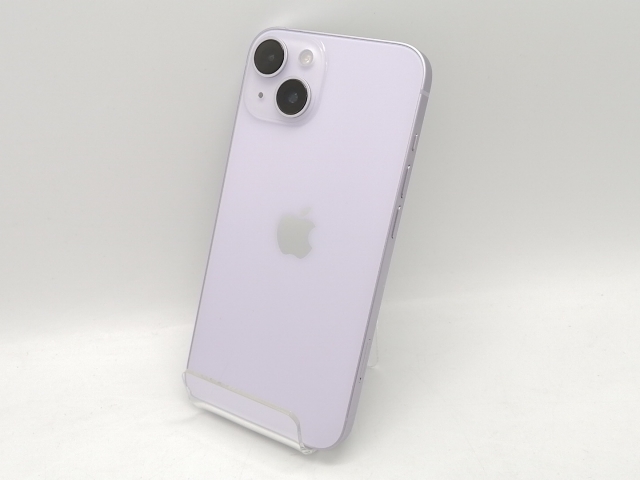 【中古】Apple docomo 【SIMフリー】 iPhone 14 256GB パープル MPW93J/A【高崎モントレー】保証期間１ヶ月【ランクB】