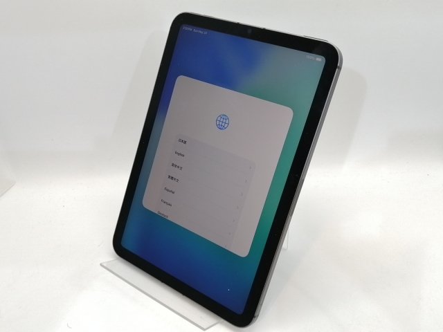 【中古】Apple 国内版 【SIMフリー】 iPad mini（第6世代/2021） 64GB スペースグレイ MK893J/A【新宿】保証期間１ヶ月【ランクB】_1