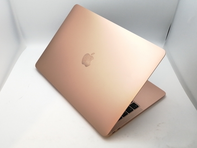 【中古】Apple MacBook Air 13インチ M1(CPU:8C/GPU:8C) 8GB/512GB ゴールド MGNE3J/A (M1・2020)【高崎モントレー】保証期間１ヶ月【ランクA】