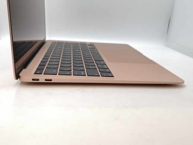 【中古】Apple MacBook Air 13インチ M1(CPU:8C/GPU:8C) 8GB/512GB ゴールド MGNE3J/A (M1・2020)【高崎モントレー】保証期間１ヶ月【ランクA】