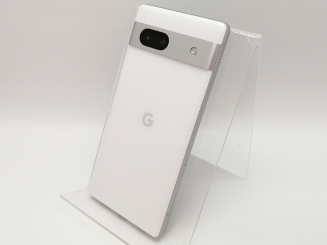 中古】Google 国内版 【SIMフリー】 Pixel 7a スノー 8GB 128GB G82U8