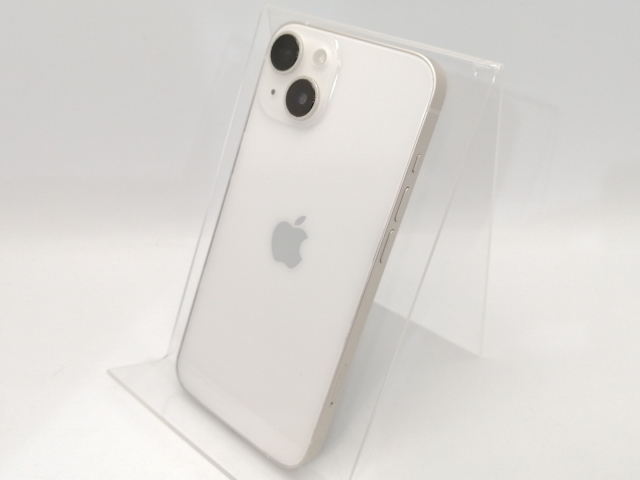 中古】Apple 国内版 【SIMフリー】 iPhone 14 128GB スターライト 