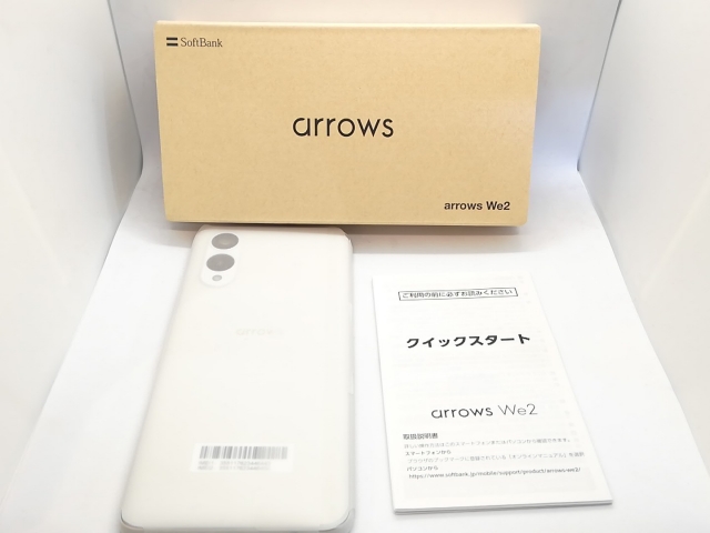 【未使用】FCNT SoftBank 【SIMフリー】 arrows We2 ミストホワイト 4GB 64GB A402FC【札幌】保証期間３ヶ月_2