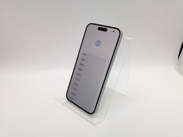 【中古】Apple 国内版 【SIMフリー】 iPhone 15 Plus 128GB ブルー MU0D3J/A【高崎モントレー】保証期間１ヶ月【ランクA】_1