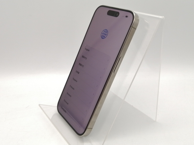 【中古】Apple 国内版 【SIMフリー】 iPhone 15 Pro 512GB ナチュラルチタニウム MTUK3J/A【池袋東口】保証期間１ヶ月【ランクC】_1