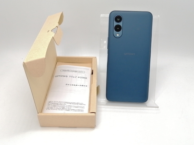 【中古】FCNT au 【SIMフリー】 arrows We2 ネイビーグリーン 4GB 64GB FCG02【高崎モントレー】保証期間１ヶ月【ランクB】_8