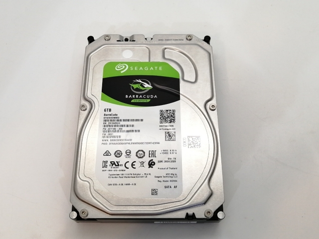 【中古】Seagate ST6000DM003 6TB/5400rpm/256MB/6Gbps【高崎モントレー】保証期間１週間