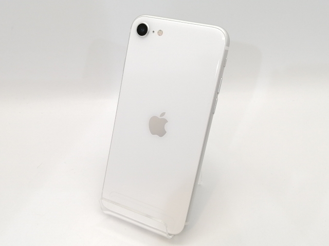 【中古】Apple 国内版 【SIMフリー】 iPhone SE（第2世代） 64GB ホワイト MX9T2J/A【高崎モントレー】保証期間１ヶ月【ランクC】