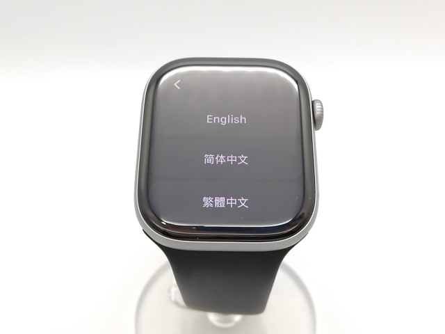 【中古】Apple Apple Watch Series11 46mm GPS スペースグレイアルミニウムケース/ブラックスポーツバンド (S/M) MEV04J/A【高崎モントレー】保証期間１ヶ月【ランクA】
