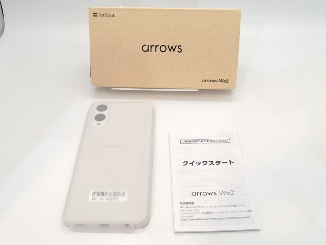 未使用】FCNT SoftBank 【SIMフリー】 arrows We2 ミストホワイト 4GB