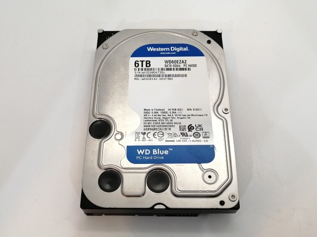 【中古】各社3.5インチSerialATA 6TB【高崎モントレー】保証期間１週間