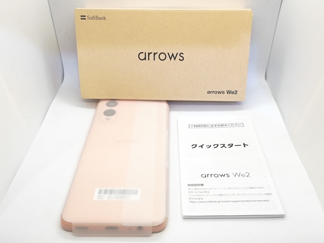 【未使用】FCNT SoftBank 【SIMフリー】 arrows We2 ライトオレンジ 4GB 64GB A402FC【大須アメ横】保証期間３ヶ月_2