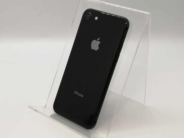 【中古】Apple docomo 【SIMロック解除済み】 iPhone 8 256GB スペースグレイ MQ842J/A【高崎モントレー】保証期間１ヶ月【ランクA】