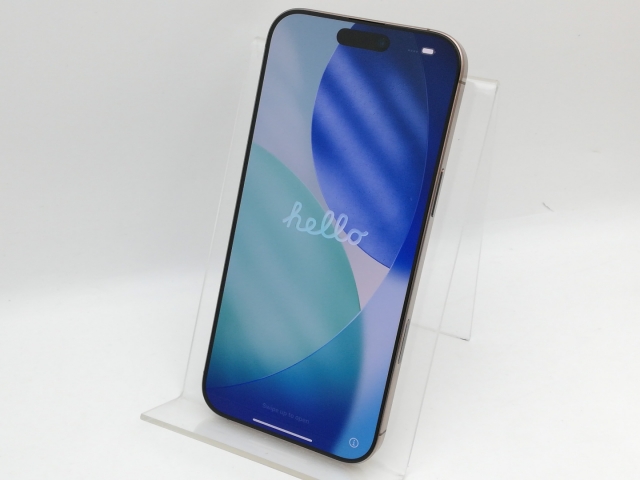 【中古】Apple 国内版 【SIMフリー】 iPhone 16 Pro Max 256GB デザートチタニウム MYWJ3J/A【中野】保証期間１ヶ月【ランクB】_1