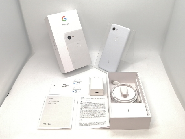 【中古】Google 国内版 【SIMフリー】 Pixel 3a G020H 64GB Clearly White【高崎モントレー】保証期間１ヶ月【ランクC】_8