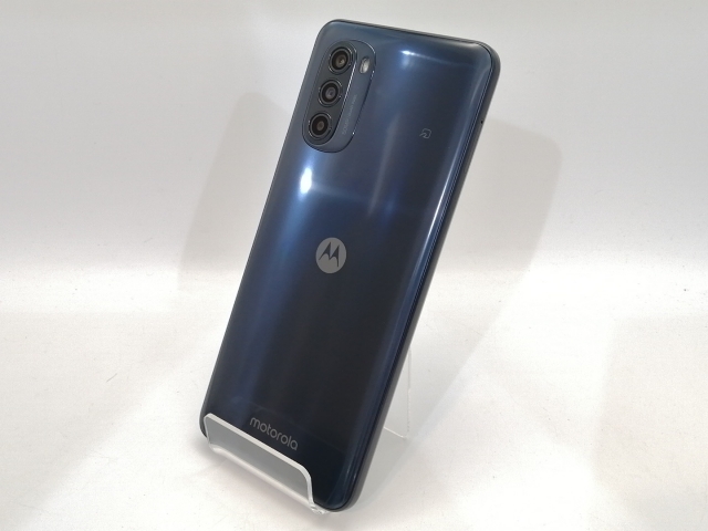 【中古】MOTOROLA 国内版 【SIMフリー】 moto g52j 5G インクブラック 6GB 128GB PATM0000JP【高崎モントレー】保証期間１ヶ月【ランクB】