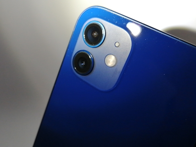 中古品〕 iPhone12 64GB ブルー MGHR3J／A SIMフリー iPhone12