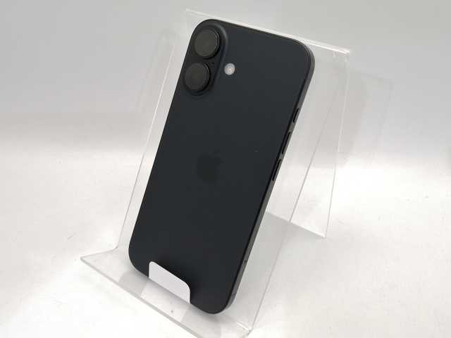 未使用】Apple 国内版 【SIMフリー】 iPhone 16 128GB ブラック MYDQ3J