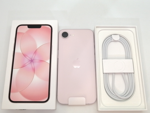 未使用】Apple 国内版 【SIMフリー】 iPhone 17e 256GB ソフトピンク