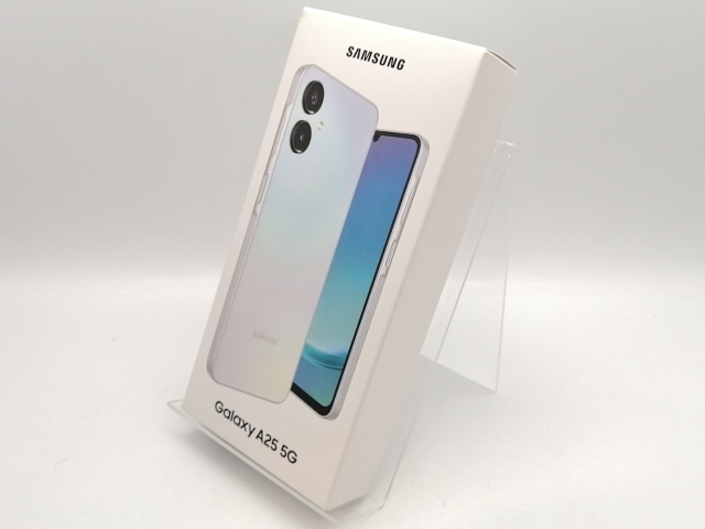 【未使用】SAMSUNG SoftBank 【SIMフリー】 Galaxy A25 5G ライトブルー 4GB 64GB SCSBB3【高崎モントレー】保証期間３ヶ月