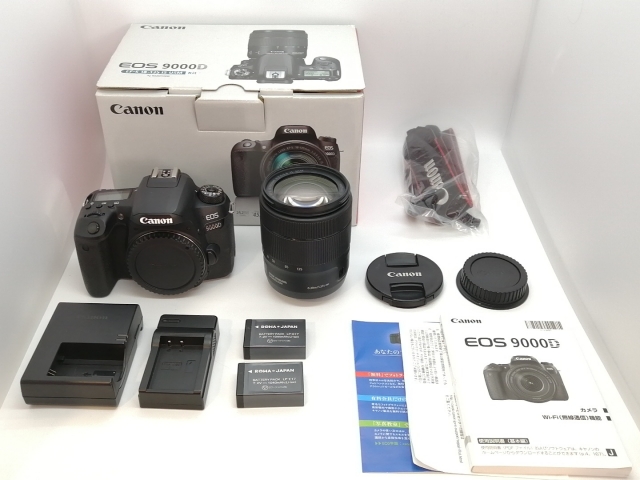 中古】Canon EOS 9000D EF-S18-135 IS USM レンズキット【大宮