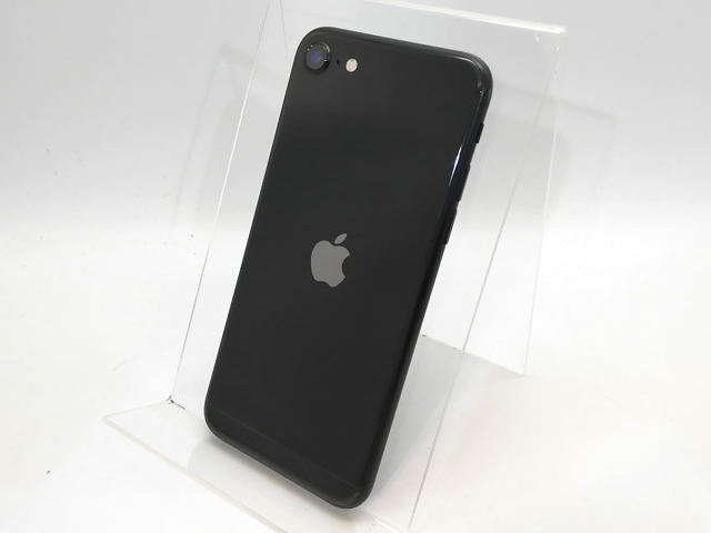 【中古】Apple docomo 【SIMロック解除済み】 iPhone SE（第2世代） 64GB ブラック MX9R2J/A【高崎モントレー】保証期間１ヶ月【ランクC】