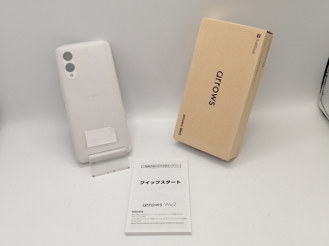 未使用】FCNT SoftBank 【SIMフリー】 arrows We2 ミストホワイト 4GB 