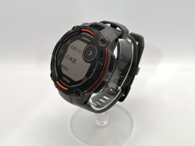 【中古】Garmin Instinct 3 Dual Power 50mm 010-02935-30 Black/Charcoal【高崎モントレー】保証期間１ヶ月【ランクA】