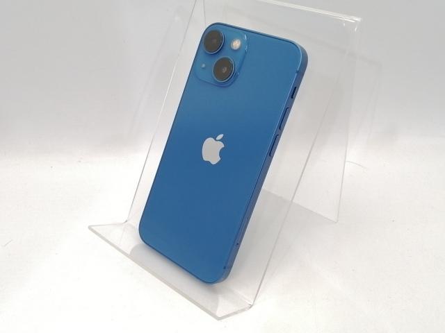 【中古】Apple docomo 【SIMフリー】 iPhone 13 mini 256GB ブルー MLJN3J/A【高崎モントレー】保証期間１ヶ月【ランクA】