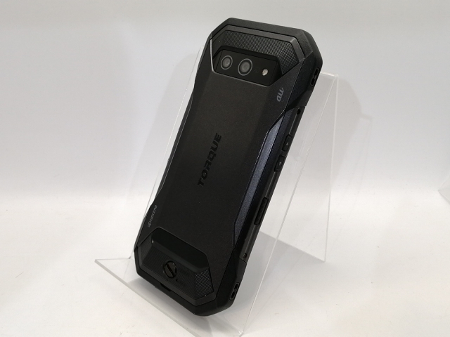 【中古】KYOCERA au 【SIMロック解除済み】 TORQUE 5G ブラック 6GB 128GB KYG01【高崎モントレー】保証期間１ヶ月【ランクB】