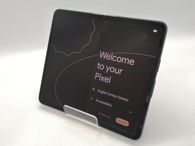 【中古】Google au 【SIMフリー】 Pixel Fold オブシディアン 12GB 256GB G0B96【高崎モントレー】保証期間１ヶ月【ランクC】_1