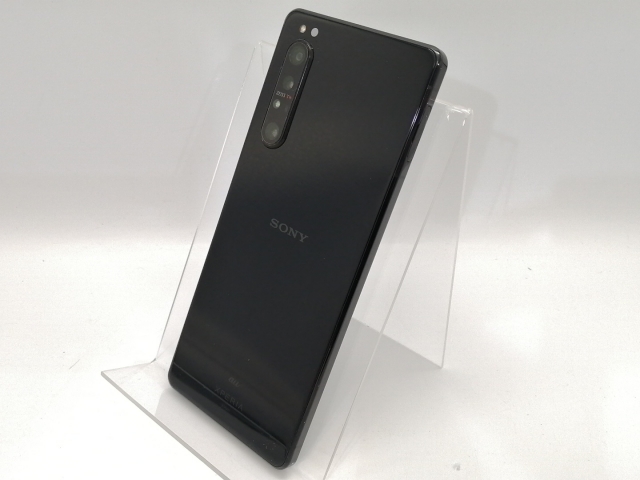 中古】SONY au 【SIMロック解除済み】 Xperia 1 II ブラック 8GB 128GB 