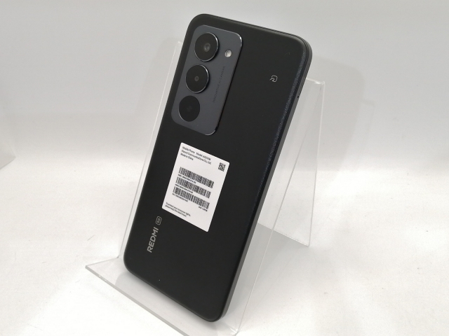 【未使用】Xiaomi SoftBank 【SIMフリー】 REDMI 15 5G ミッドナイトブラック 4GB 128GB【高崎モントレー】保証期間３ヶ月