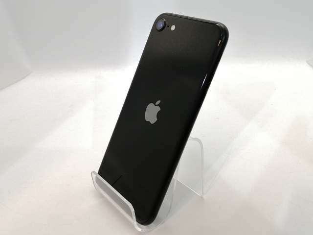 【中古】Apple SoftBank 【SIMロック解除済み】 iPhone SE（第2世代） 64GB ブラック MX9R2J/A【高崎モントレー】保証期間１ヶ月【ランクC】