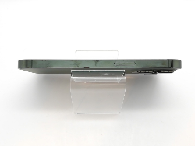 【中古】【赤ロム保証あり】Apple au 【SIMフリー】 iPhone 13 Pro 128GB アルパイングリーン MNDX3J/A【高崎モントレー】保証期間１ヶ月【ランクB】_3