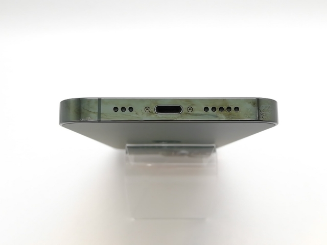 【中古】【赤ロム保証あり】Apple au 【SIMフリー】 iPhone 13 Pro 128GB アルパイングリーン MNDX3J/A【高崎モントレー】保証期間１ヶ月【ランクB】_4