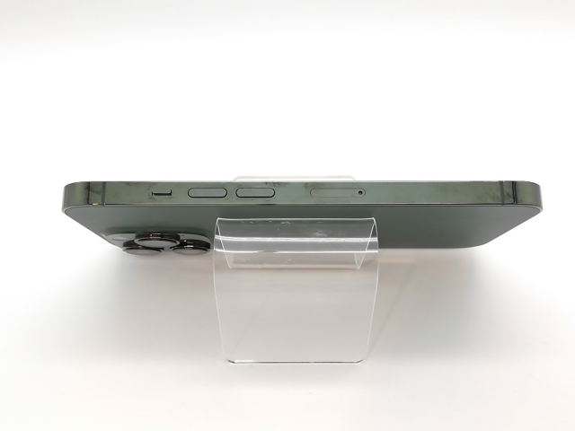 【中古】【赤ロム保証あり】Apple au 【SIMフリー】 iPhone 13 Pro 128GB アルパイングリーン MNDX3J/A【高崎モントレー】保証期間１ヶ月【ランクB】_5