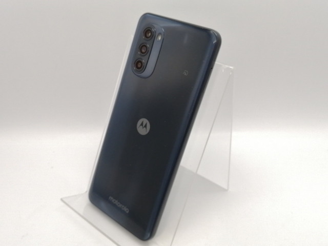 【中古】MOTOROLA 国内版 【SIMフリー】 moto g52j 5G インクブラック 6GB 128GB PATM0000JP【高崎モントレー】保証期間１ヶ月【ランクB】