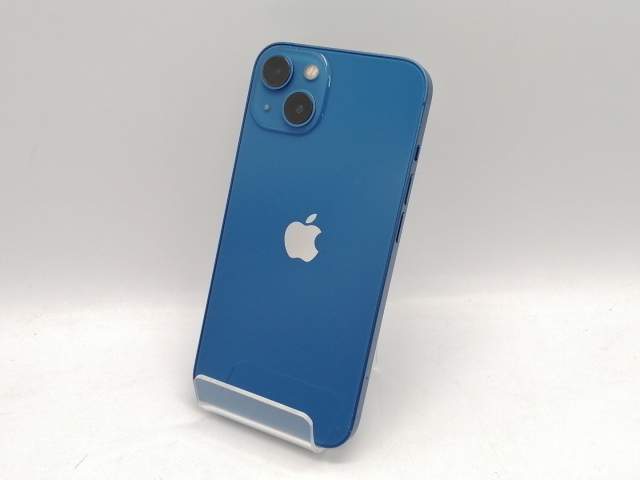 中古】Apple docomo 【SIMフリー】 iPhone 13 256GB ブルー MLNM3J/A 