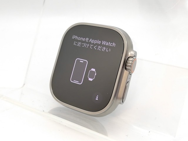 【中古】Apple Apple Watch Ultra2 49mm Cellular チタニウムケース/グリーン/グレイトレイルループ(S/M) MRF33J/A【高崎モントレー】保