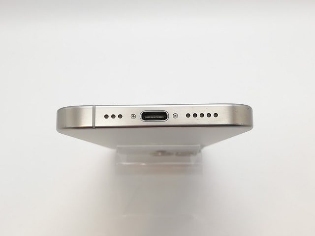 【中古】Apple 国内版 【SIMフリー】 iPhone 15 Pro 128GB ホワイトチタニウム MTU83J/A【高崎モントレー】保証期間１ヶ月【ランクB】_4