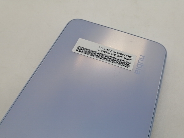 【中古】ZTE ymobile 【SIMフリー】 nubia S 5G 4GB 128GB ライトパープル A403ZT【宇田川】保証期間１ヶ月【ランクB】_8
